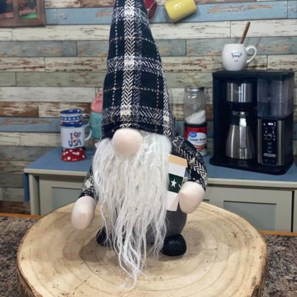 Coffee Bar Gnome 13" Tall Weighted